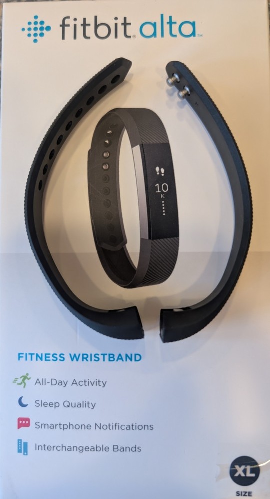 Fitbit Alta, Band only, Black, XL  NWOT
