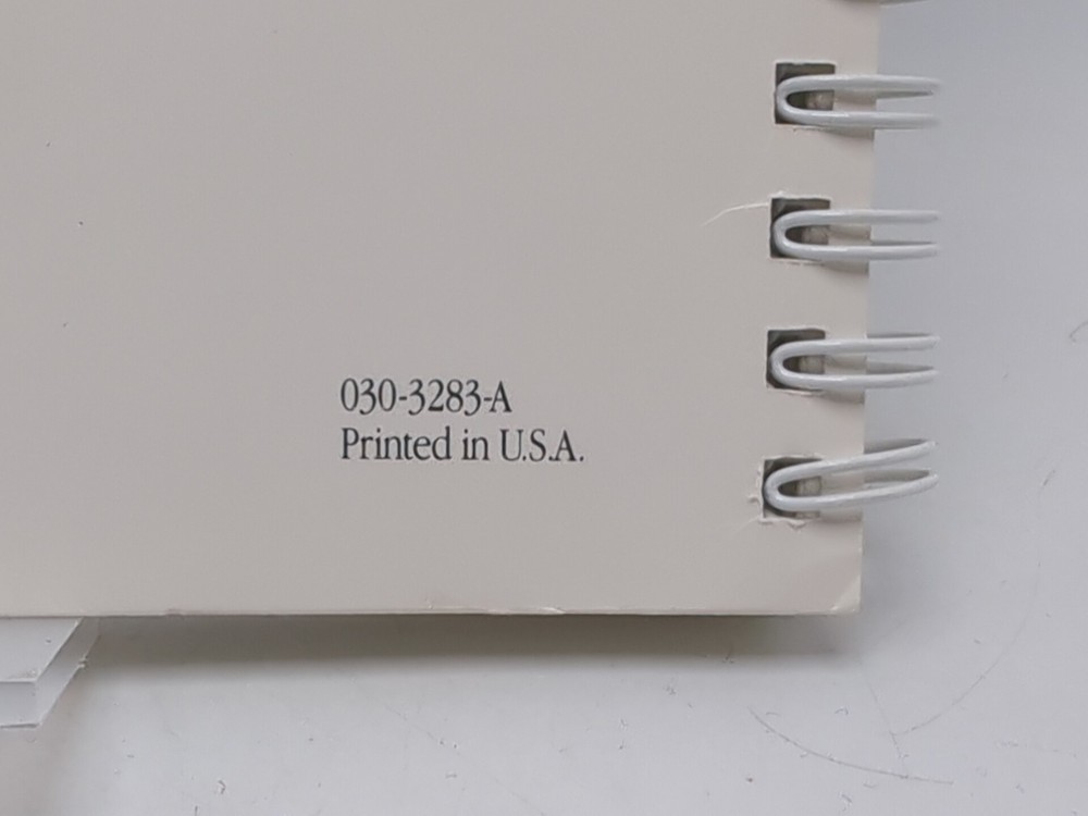 Apple Macintosh Utilities User's Guide 030-3283-A Vintage Computer Manual