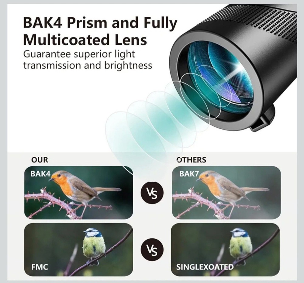 Monocular Telescope 80x100 High Powered