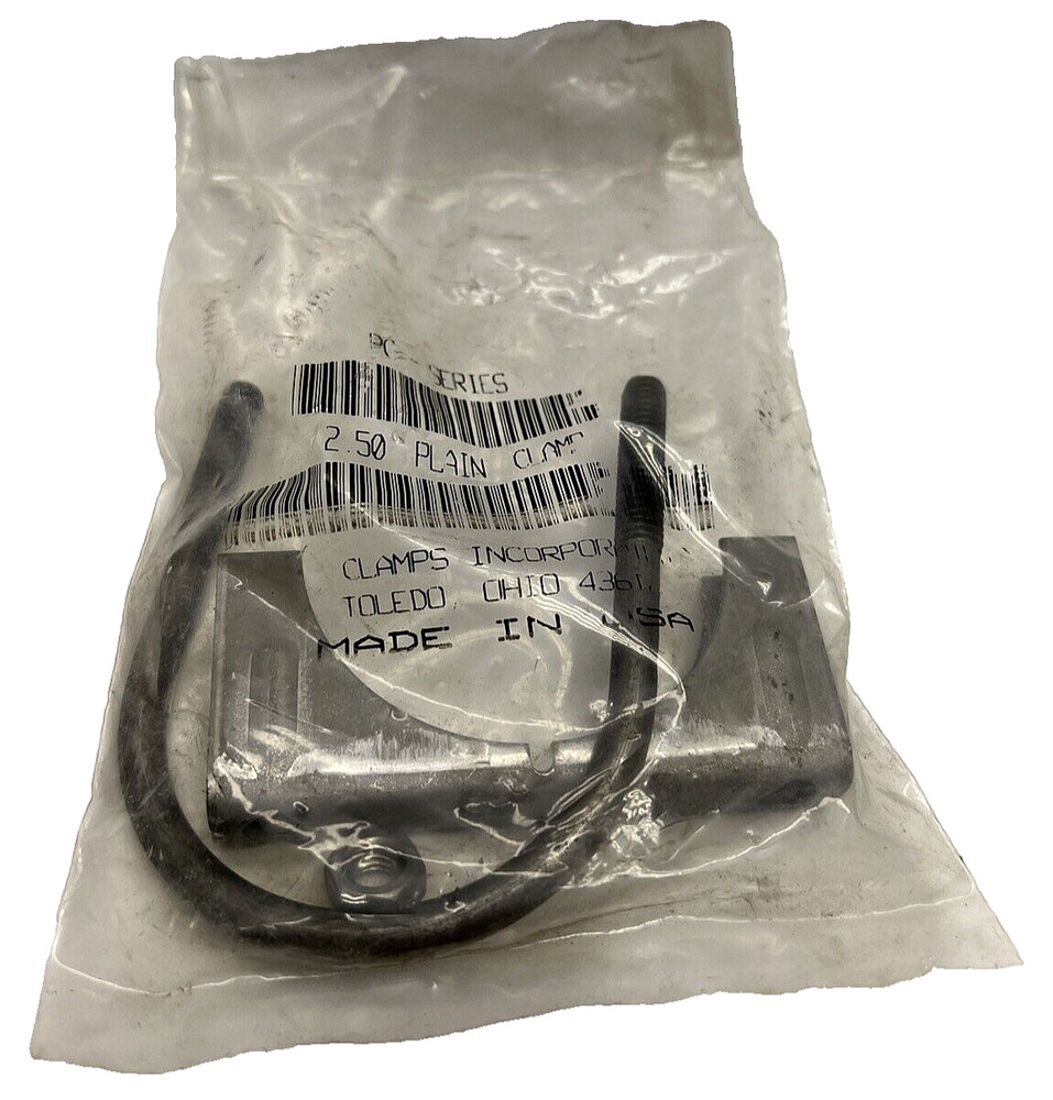 Clamps Incorporated PC-Series 2.50 Plain Clamp, 2.5” Hanger Style