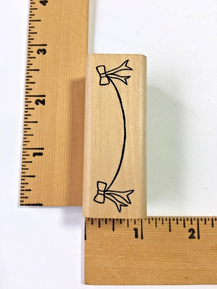 A Muse Rubber Stamps - Bow Line 3-5045D  - NEW