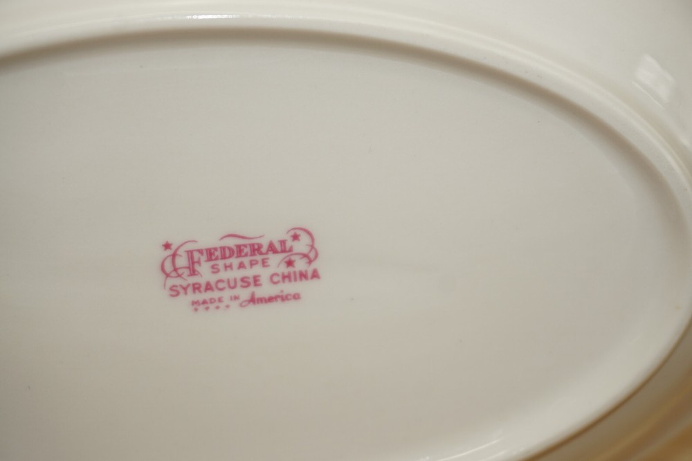 Syracuse Appleton Oval Serving Bowl, 10 1/2" (B54)