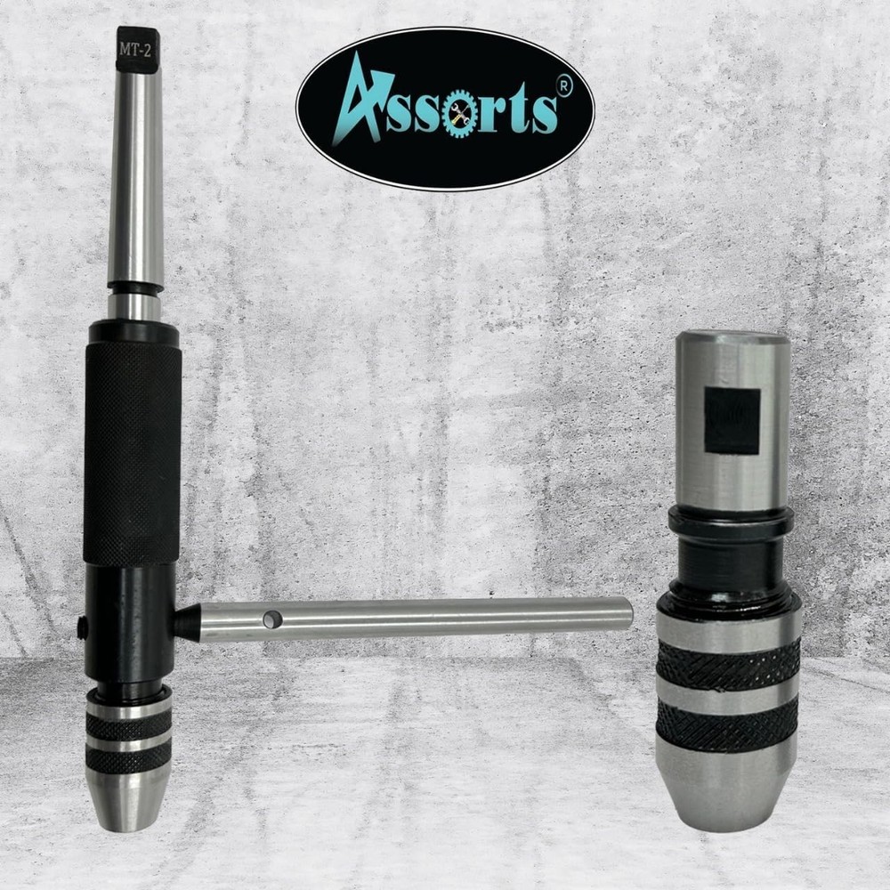 Threading & Tapping attachment-lathe tailstock die holder set (MT2)