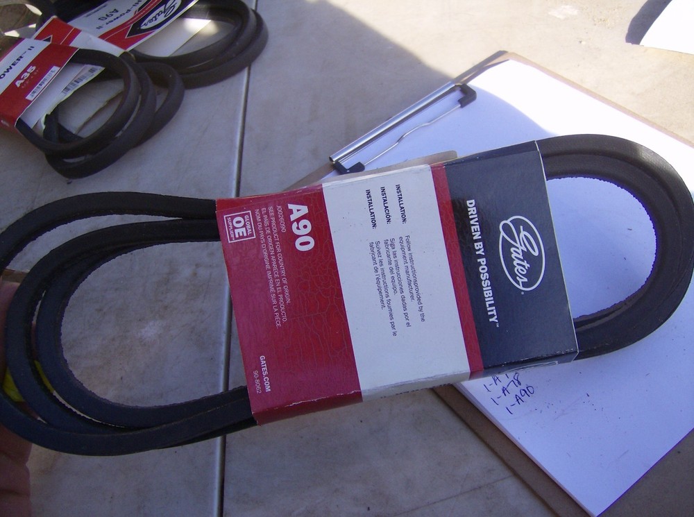 GATES HI-POWER A90 V BELT