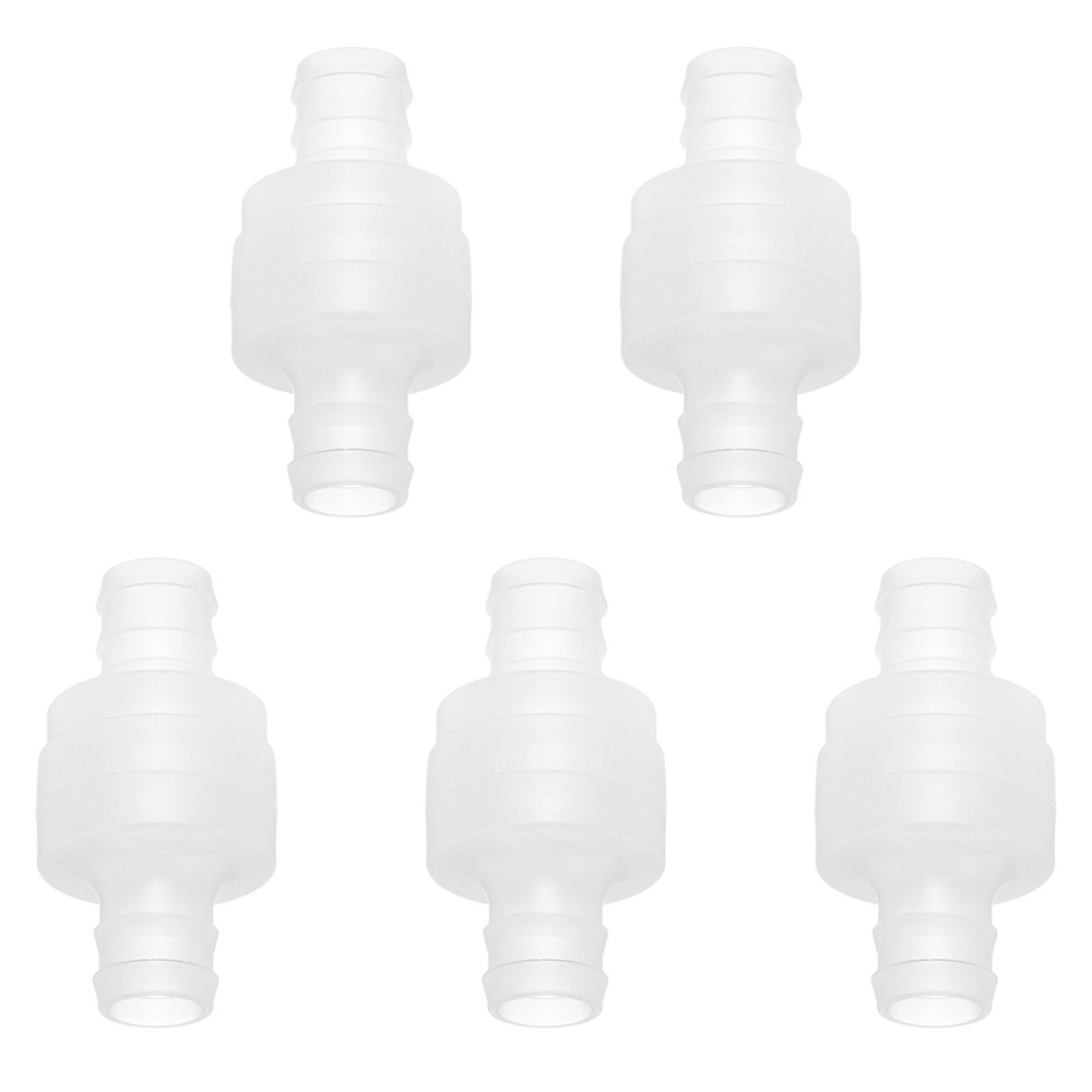 5Pack Non Return Check Valves 5/8" Dia One Way Inline Hose Connector