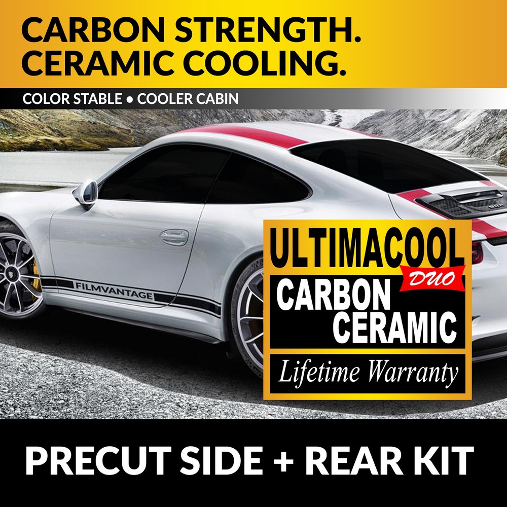 DUO CARBON CERAMIC PRECUT WINDOW TINT KIT FOR DODGE DURANGO 11-26 SIDE + REAR