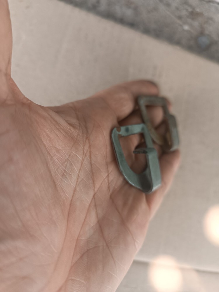 WWII WW2 german original hooks 2pcs.