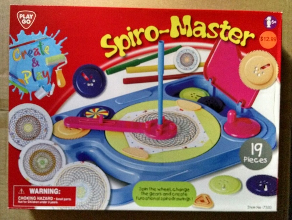 Play Go Spiro Master Game "Create and Play" 19 pieces