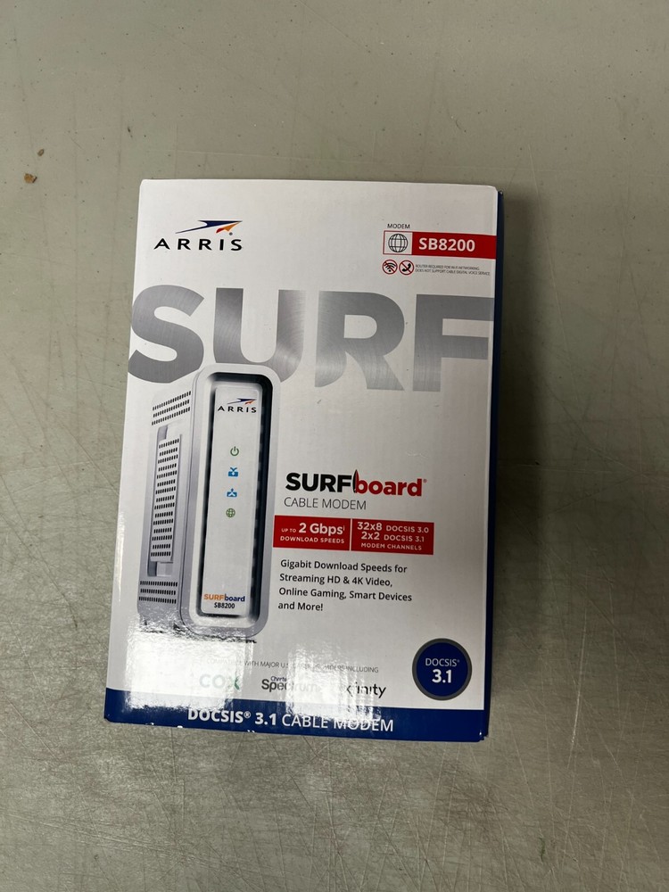 Arris Surfboard SB8200 3.1 cable modem