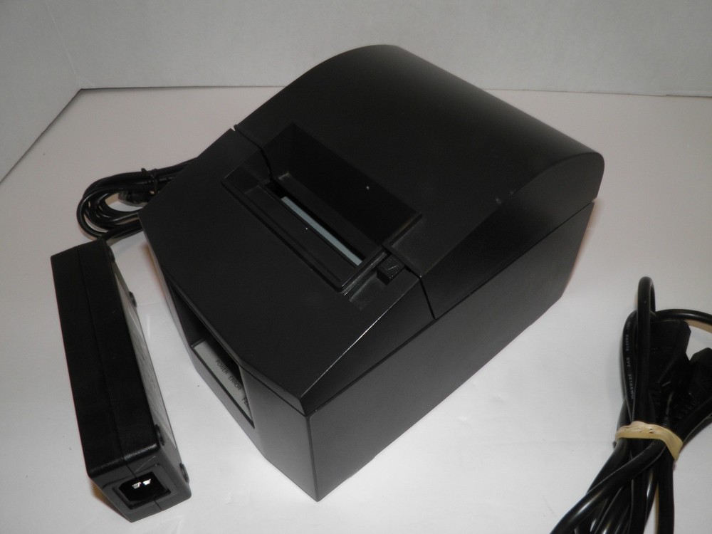 Star TSP600 643D Thermal POS Receipt Printer Parallel w Power Supply  TESTED