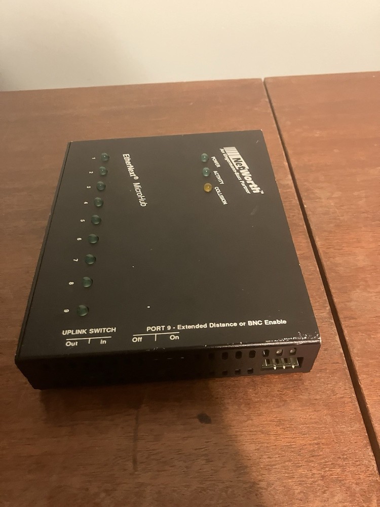 NETWORTH ETHERNEXT MICROHUB REV E No Adapter