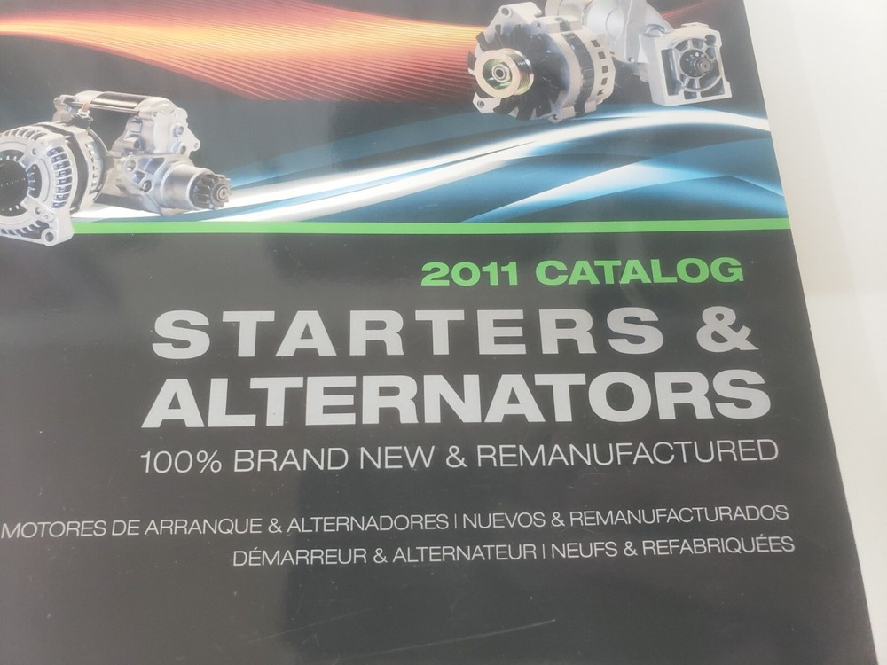 Pure Energy Starters and Alternators Catalog Guide 2011