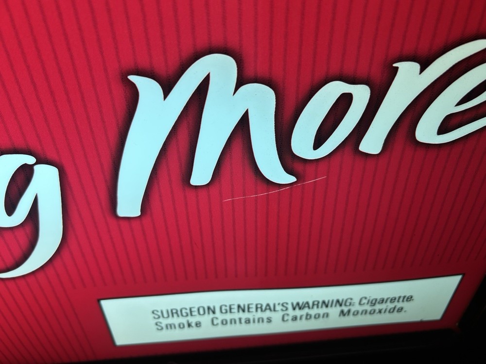 Vintage Doral Cigarettes Lighted Store Display Sign – Tested & Working