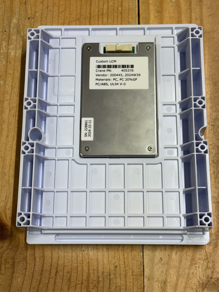 NEW Crane Merchant/BevMax Media 7" Inch Touchscreen, White Frame