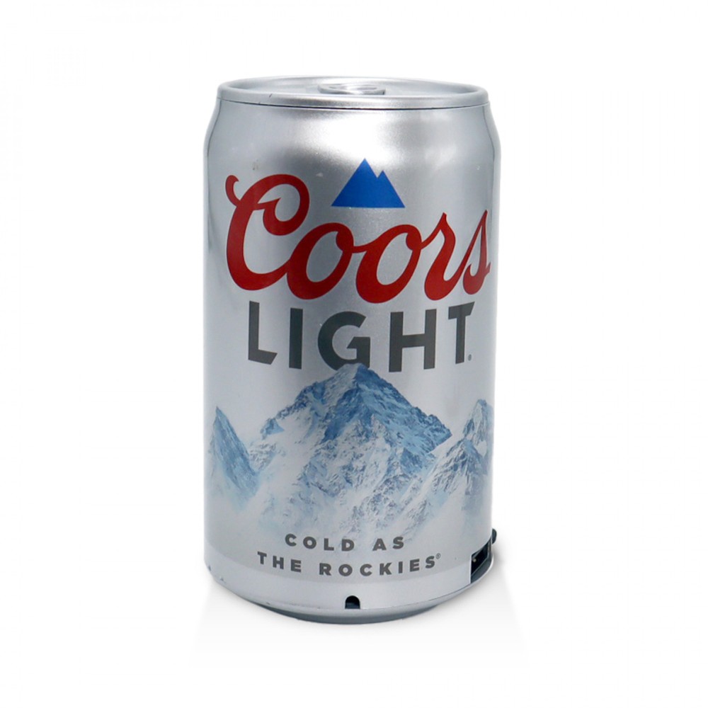 Coors Light Can Shaped Bluetooth Speaker Grey