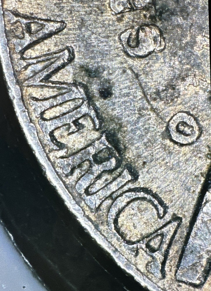 1991 P Jefferson Nickel Grease Error