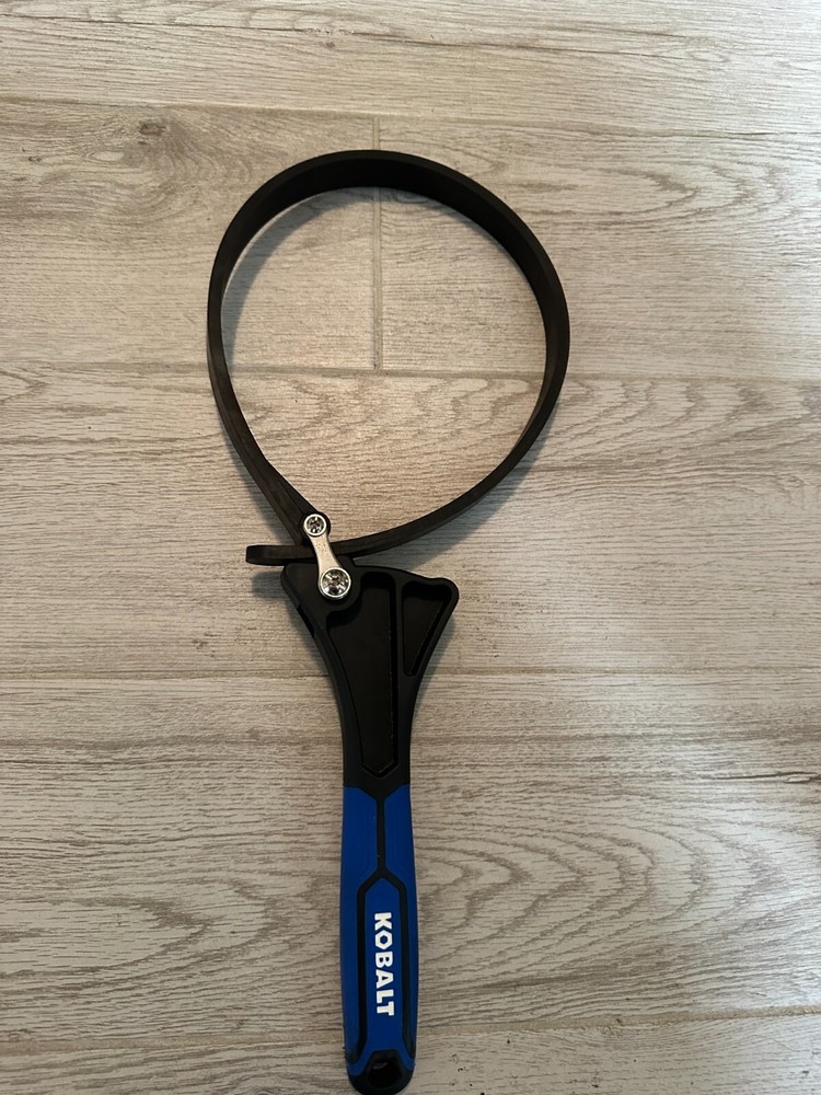 KOBALT 6 to 9"  strap wrench, used, complete.