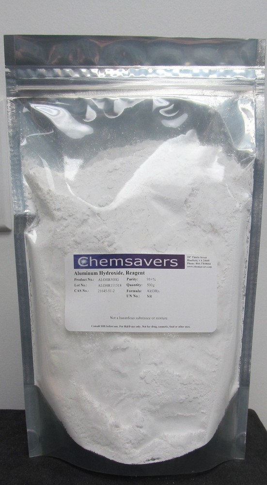 Aluminum Hydroxide, Reagent, 95+%, 500g