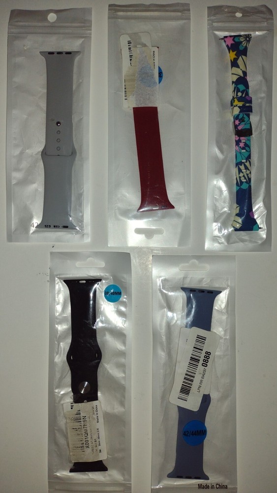 Assortment Of Smartwatch Wristbands