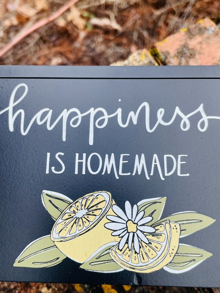 Happiness Is Homemade Recipe Box