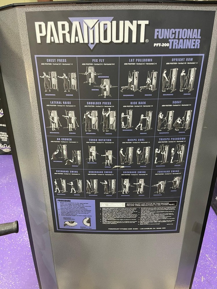 Paramount PFT-200 Dual Stack Functional Trainer