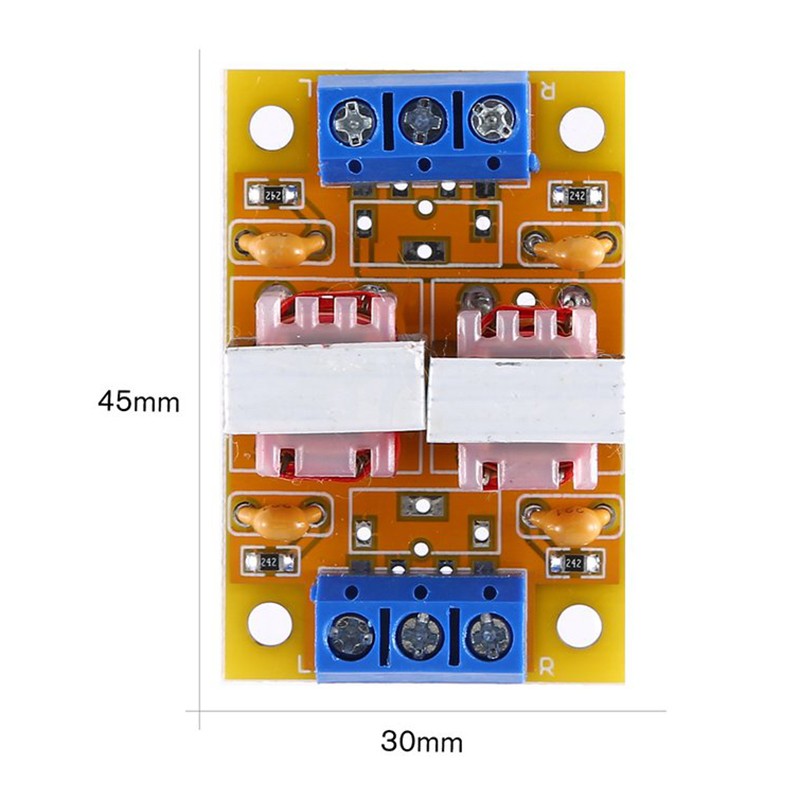 Audio Stereo Isolator Current Sound Interference Eliminator4302