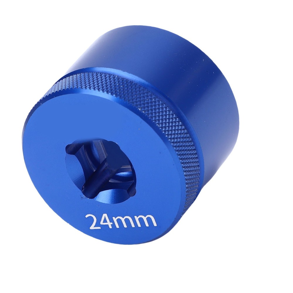 Bike Front Fork Cap Socket Tool 24mm Hex Suspension Fork Air Chamber Cap Socket