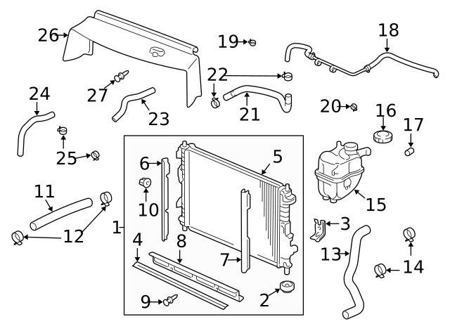 Genuine GM Side Seal 22664732