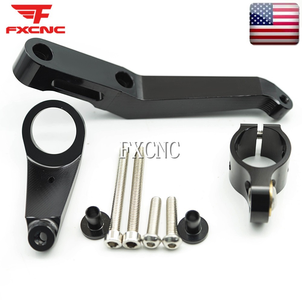 Steering Damper Stabilizer & Mounting Bracket Kit For Honda CBR954RR 2002-2003