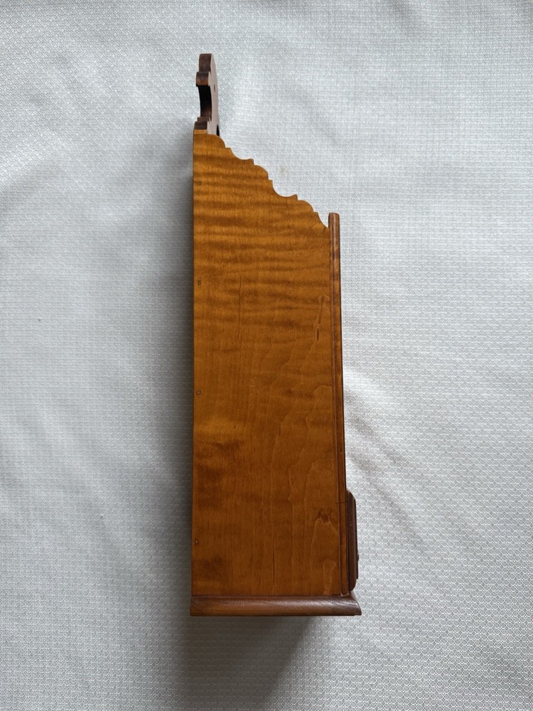 Eldred Wheeler Tiger Maple Pipe Box Vintage