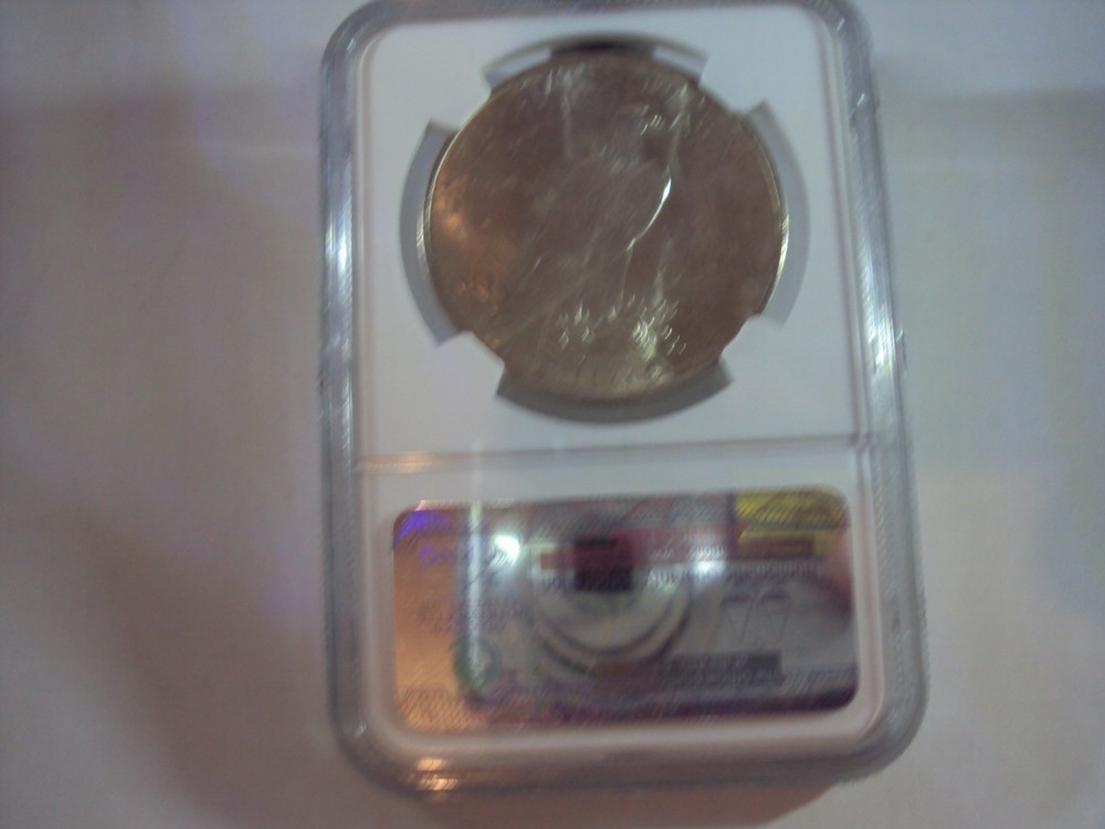 1923 peace silver dollar NGC MS 63