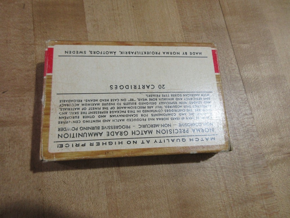 Empty Ammo Box Norma 6.5 x 55 with insert (dl)