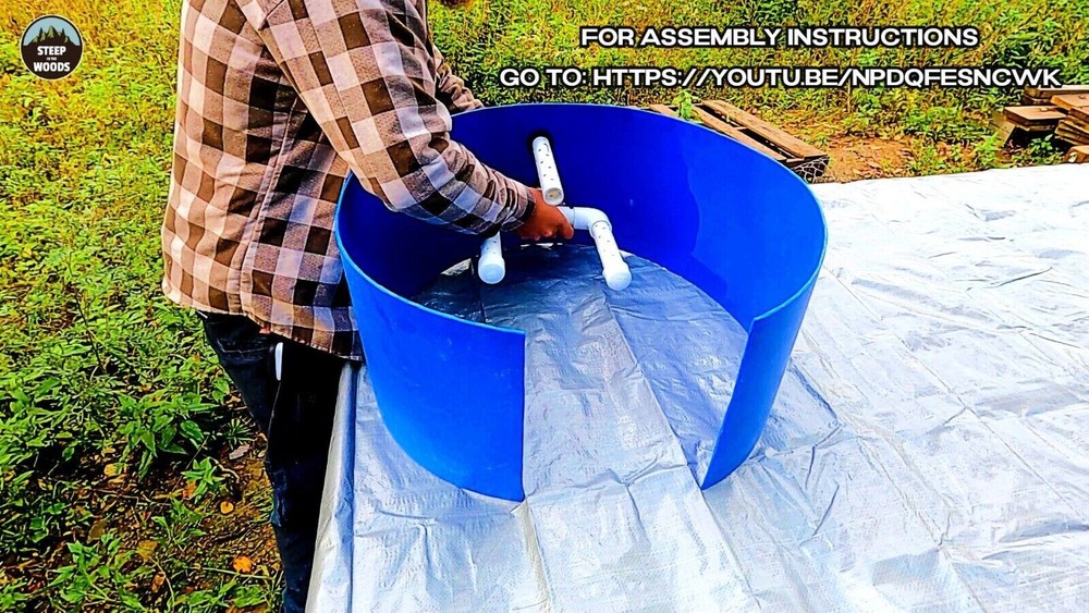 Water Collection DAM ONLY -Spring Development Header Wall 1" COLOR MAY VARY