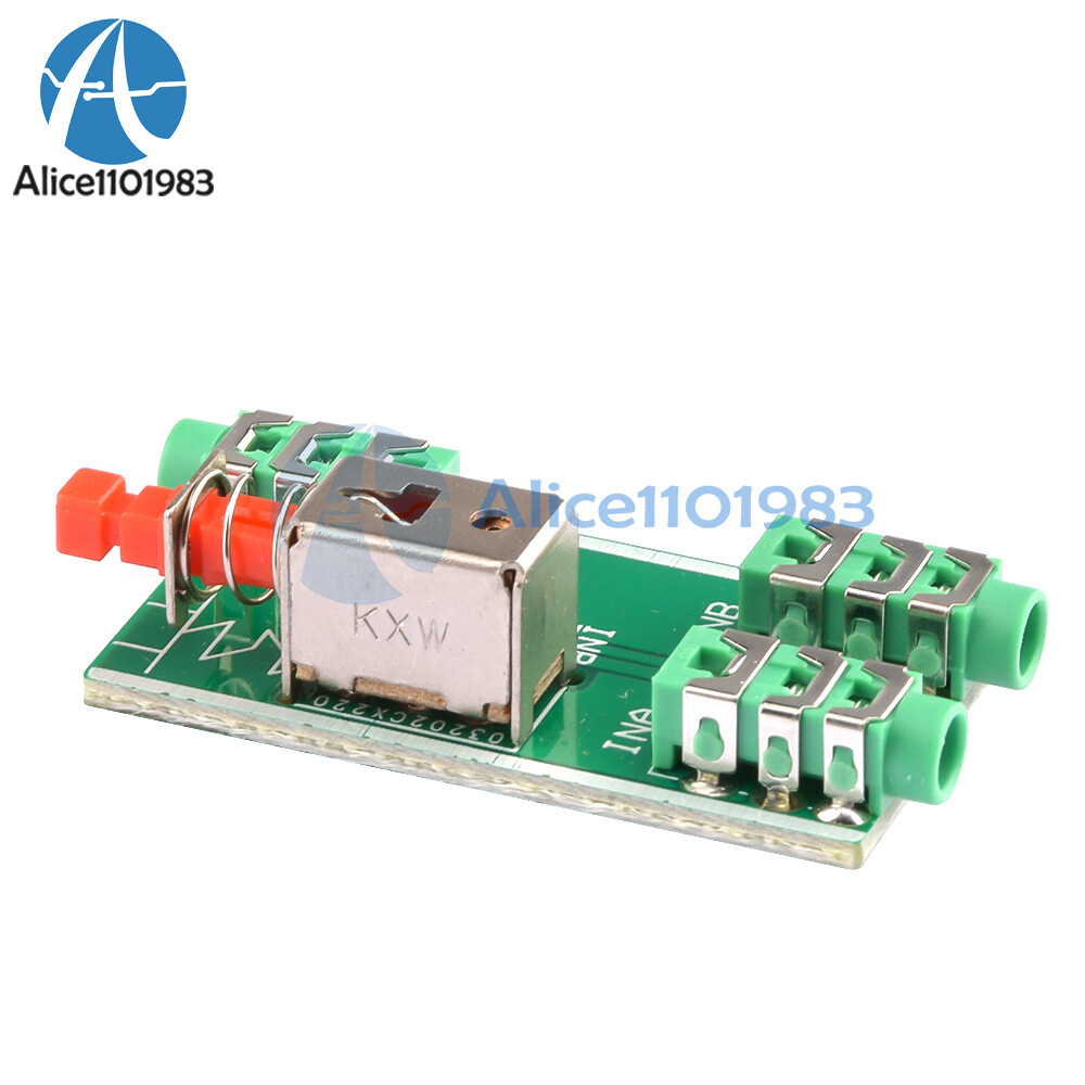 Audio Switching Board 3.5mm audio input A / B Group input Switch Select output