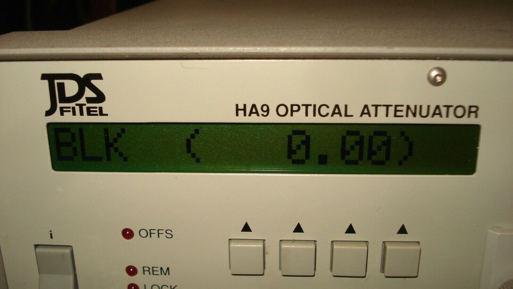 JDS FITEL HA9 OPTICAL ATTENUATOR (Good working)