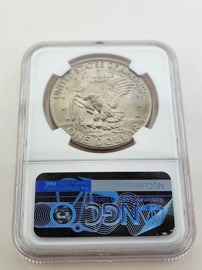 1977-D Eisenhower Dollar, NGC MS67 (Greysheet $2,600)