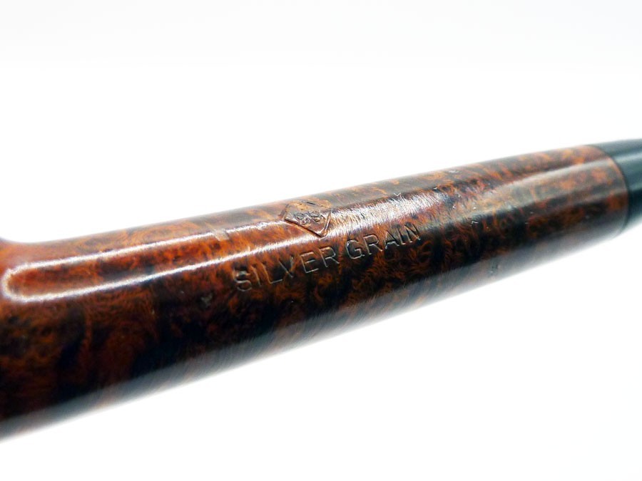 briar pipe pfeife pipa BBB SILVER GRAIN smooth new unsmoked pipe