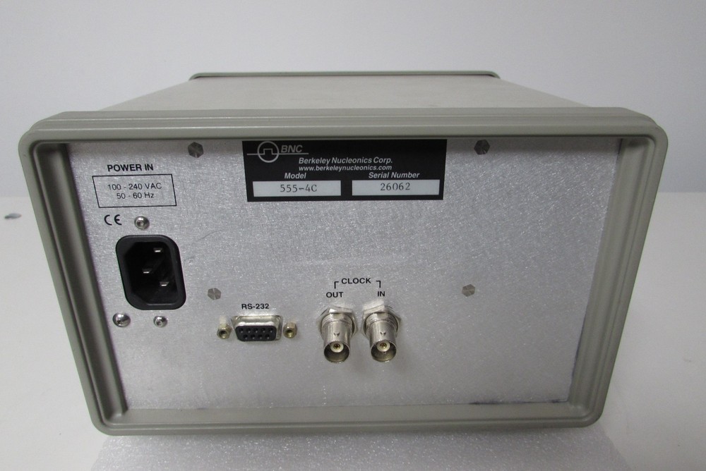 BERKELEY NUCLEONICS BNC 555-4C PULSE / DELAY GENERATOR