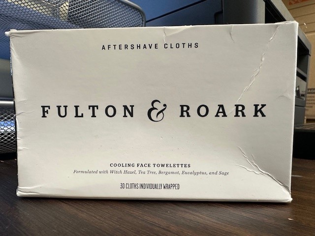 Fulton & Roark Aftershave Cloths - 30 count