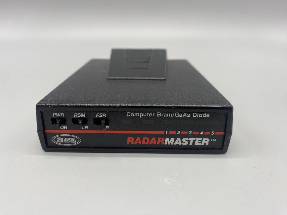 Beltronics Radar Master RSM FSR Computer Brain/GaAs Diode Radar Detector Vintage