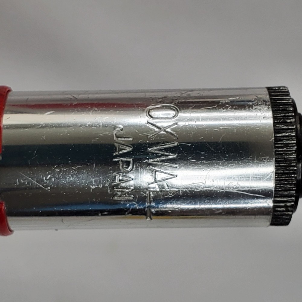 Oxwall Vintage Ratcheting Push Drill Screwdriver 6 Interchangeable Bits Japan