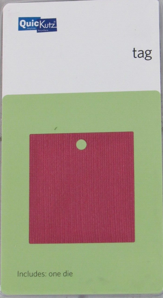 QuicKutz Tag 2x2, 1 Cutting Die Set RS-0802