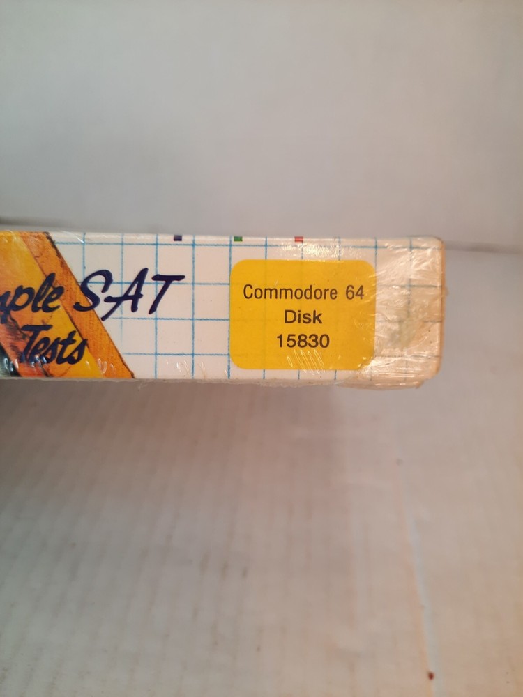 NEW! Hayden Software For Macintosh - SAT PREP Software Commodore 64 Disk 15830