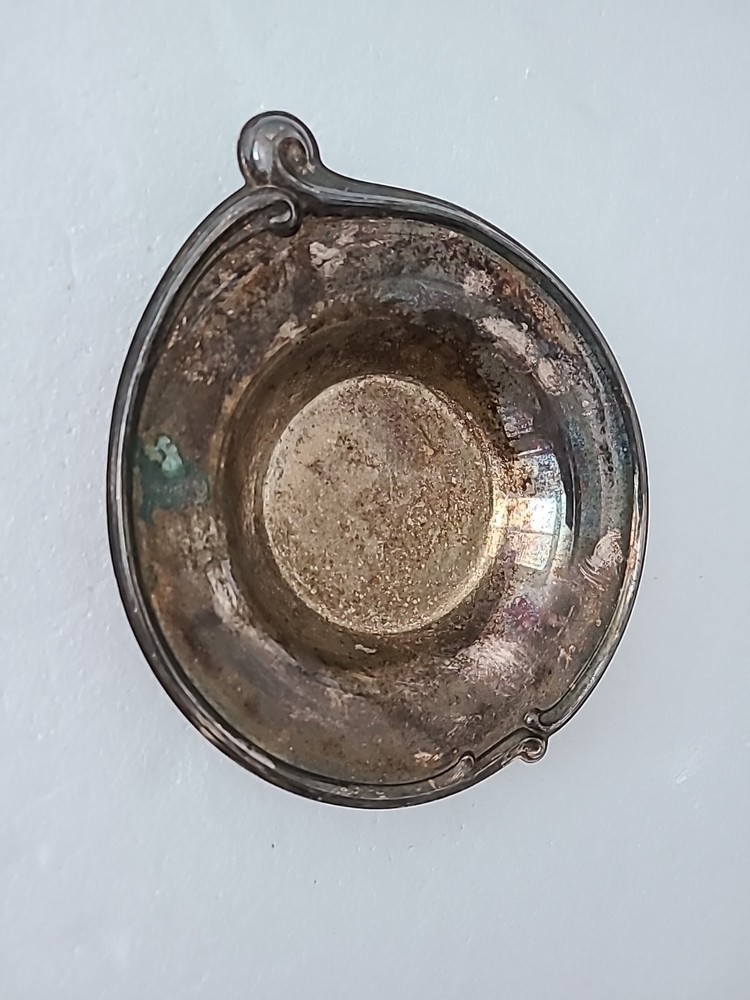 Ash Tray Silver Plated