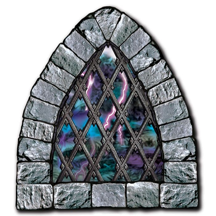 Beistle Stairway, Window & Torch Party Props