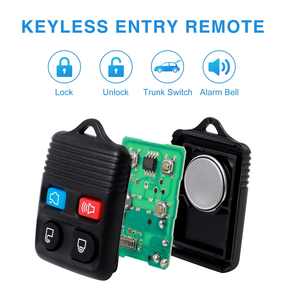 2 Keyless Entry Remote Control Car Key Fob Clicker Transmitter For Ford Explorer