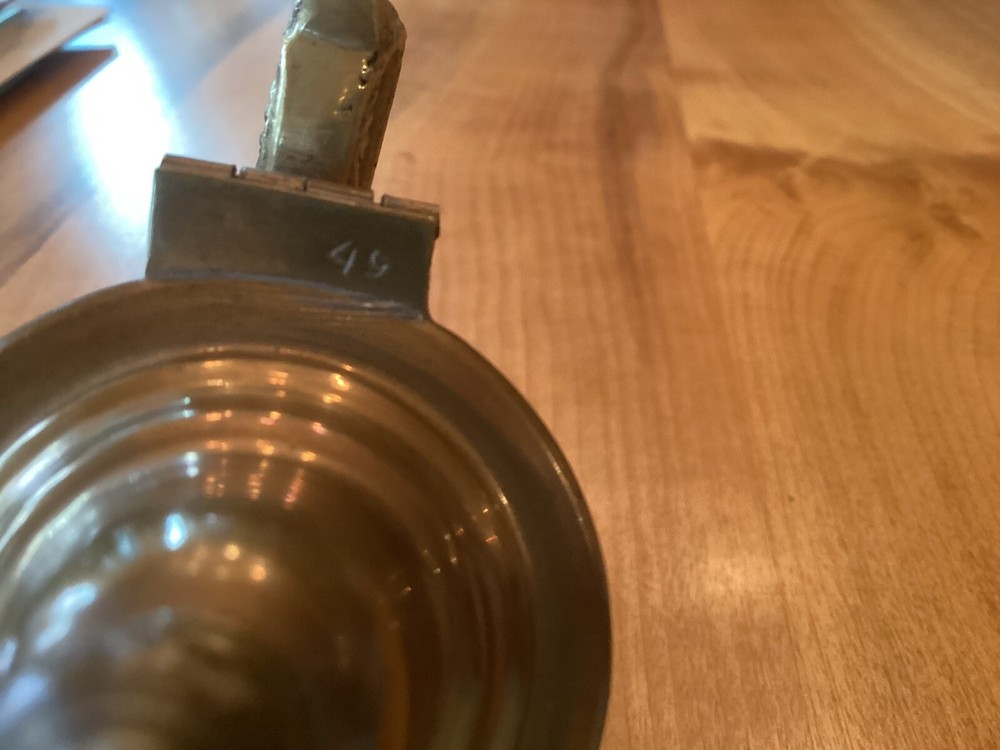 Small Vintage Middle Eastern Brass Decorative Tea Pot