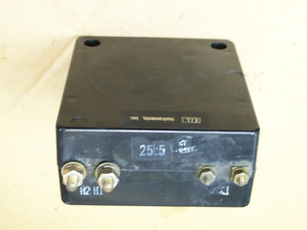 INSTRUMENT TRANSFORMERS CURRENT TRANSFORMER RATIO 25:5 A , 190-2-025