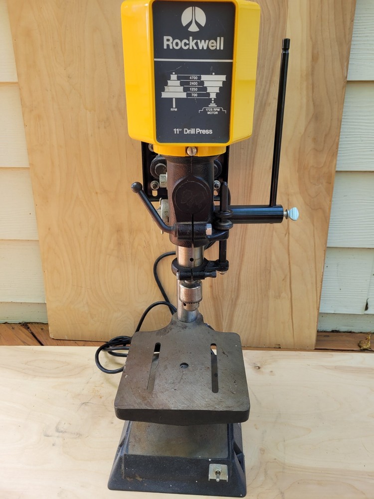 Rockwell 11-100 Benchtop Drill Press - Complete, Original