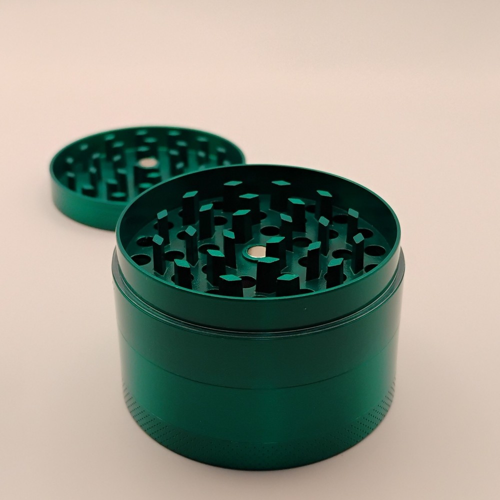 Set (2pcs) GREEN Pre Roll Grinder and King Size Rolling Machine